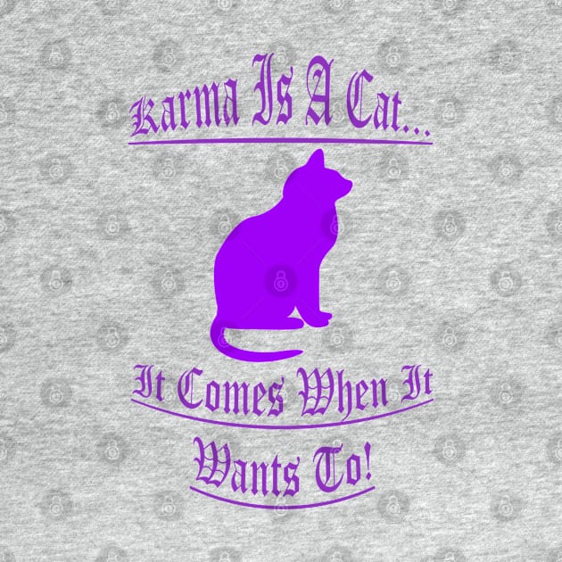 Karma Is A Cat 2 by Maries Papier Bleu